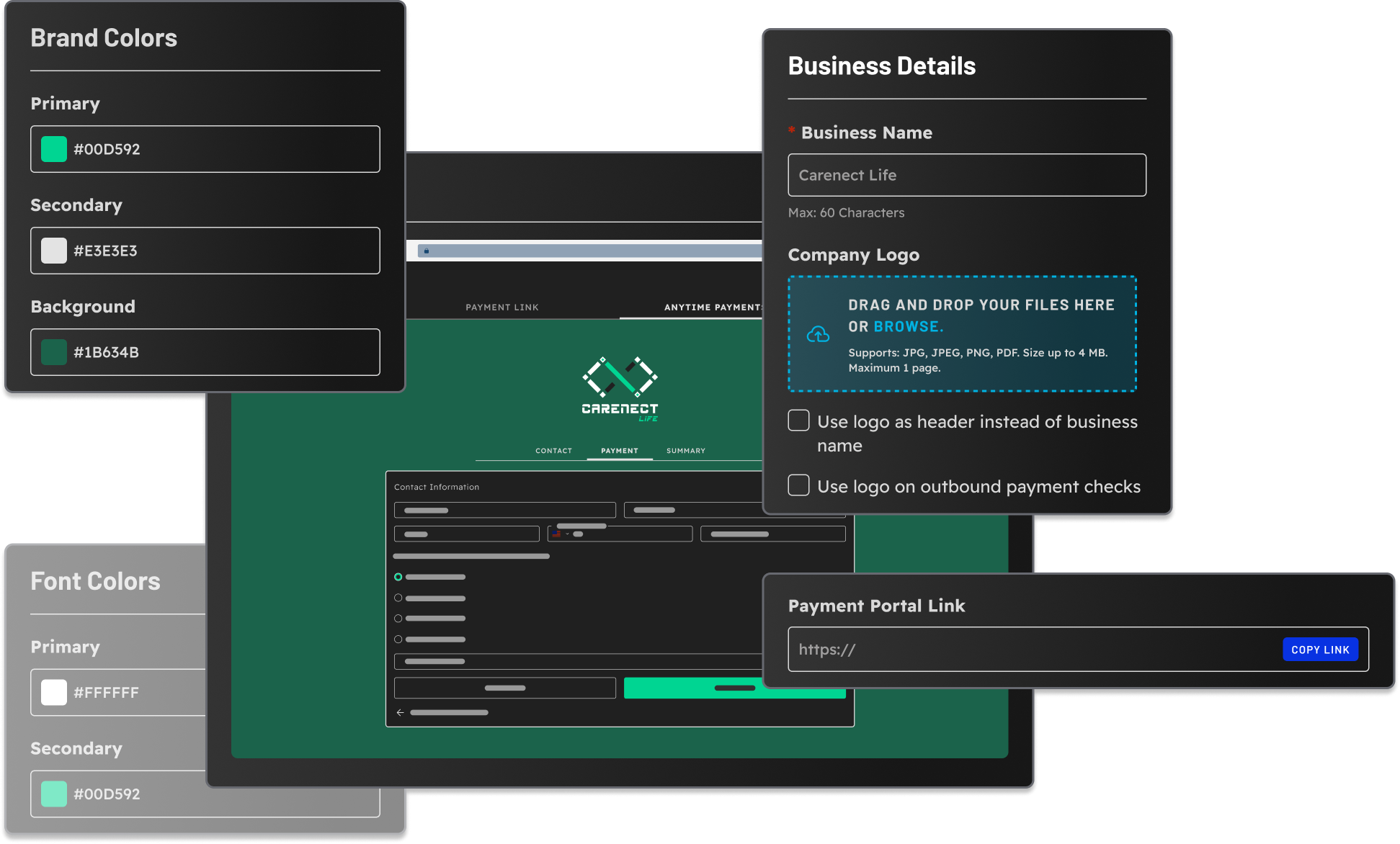 Portal Branding - Carenect Life